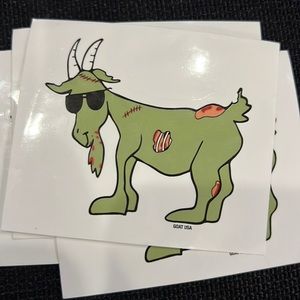 COPY - Goat USA - zombie sticker